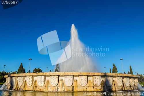 Image of Fountain in Lisbon