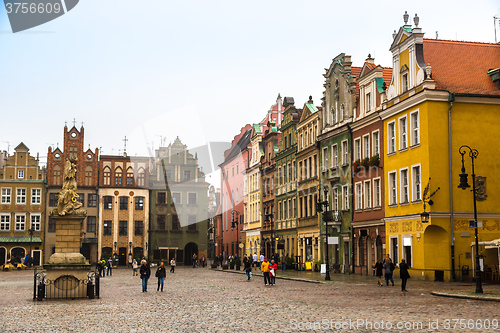 Image of Old market square in Poznan