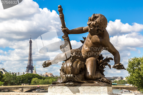 Image of Bridge of Alexandre III in Paris