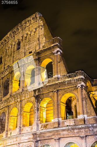 Image of Colosseum in Rome, Italy