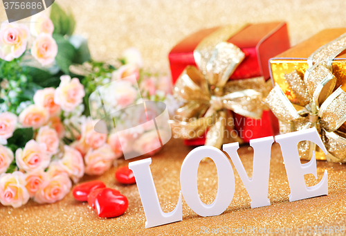 Image of Valentine\'s day concept 