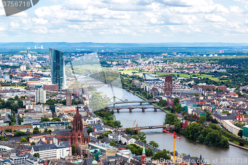 Image of Financial district in Frankfurt