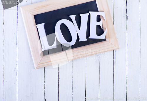 Image of text \"love\"