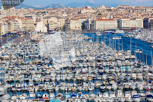 Image of Old port  in Marseille, France