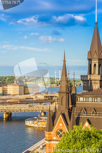 Image of Gamla Stan, the old part of Stockholm, Sweden