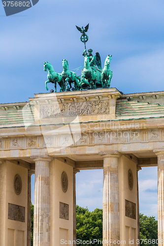 Image of Brandenburg Gate in Berlin - Germany