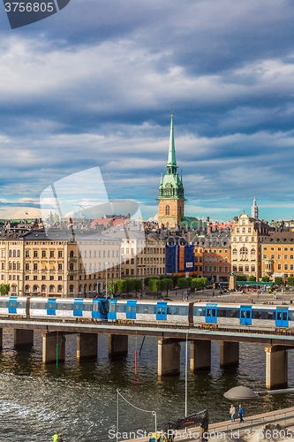 Image of Gamla Stan, the old part of Stockholm, Sweden