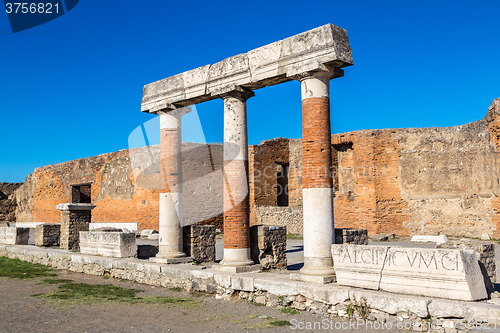 Image of Pompeii city