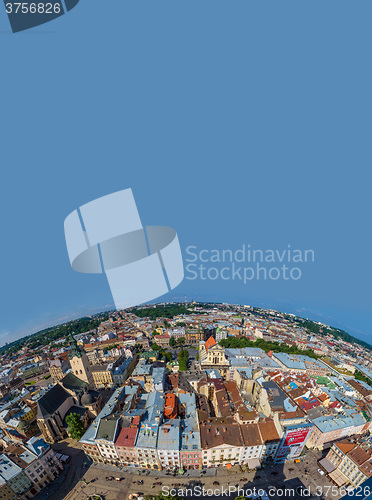 Image of Lviv bird\'s-eye view