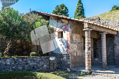 Image of Pompeii city