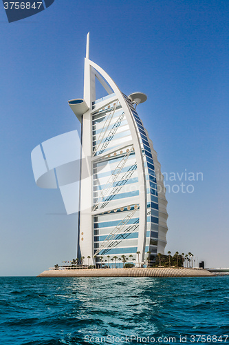 Image of Burj Al Arab is a luxury 5 stars hotel