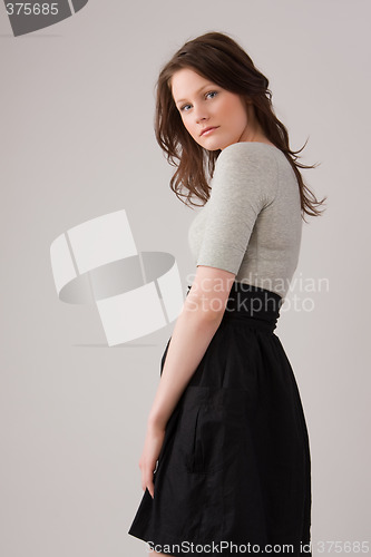 Image of young beautiful woman