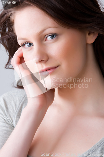 Image of young beautiful woman