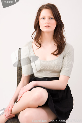 Image of young beautiful woman