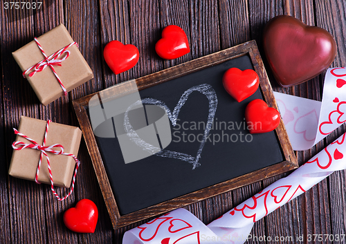 Image of red hearts