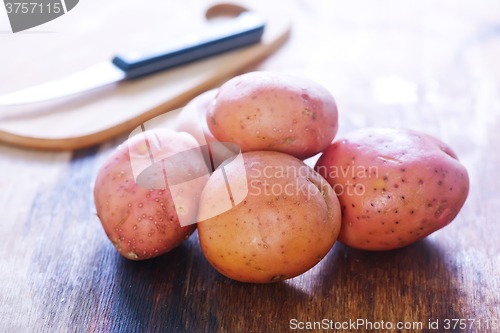 Image of raw potato