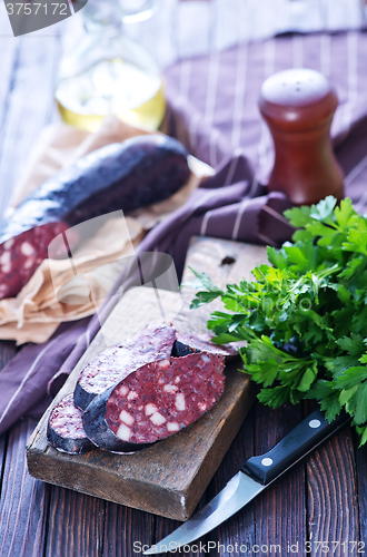 Image of blood sausages