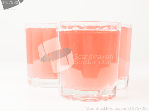 Image of  Pink grapefruit saft vintage