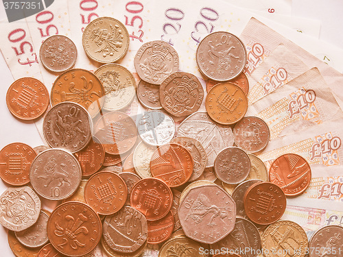 Image of  British Pound vintage