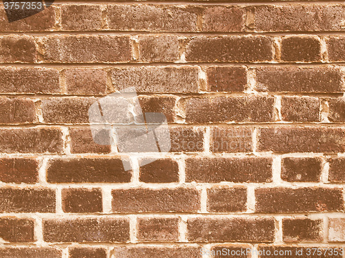 Image of Retro looking Red bricks