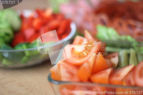 Image of vegetable background