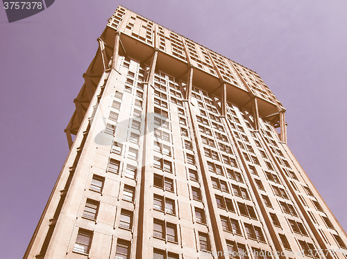 Image of Torre Velasca, Milan vintage