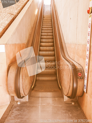 Image of  Escalator vintage