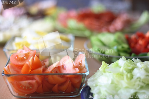 Image of vegetable background