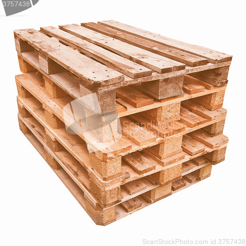 Image of  Pile of pallets vintage