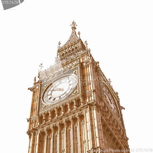 Image of Big Ben, London vintage