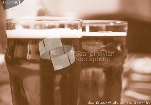 Image of  Beer pint vintage