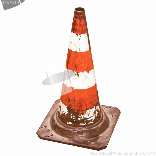 Image of  Traffic cone vintage