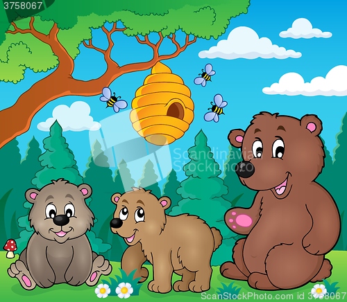 Image of Bears in nature theme image 3