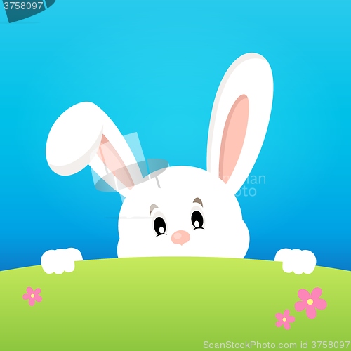Image of Image with lurking Easter bunny theme 2