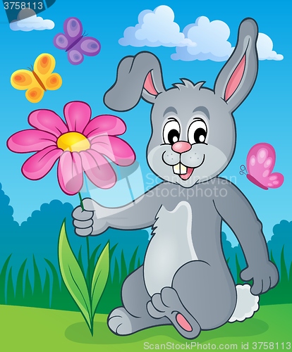 Image of Easter bunny thematic image 2