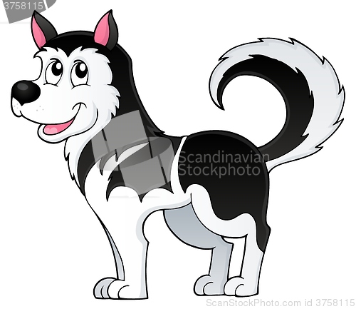 Image of Husky dog theme image 1