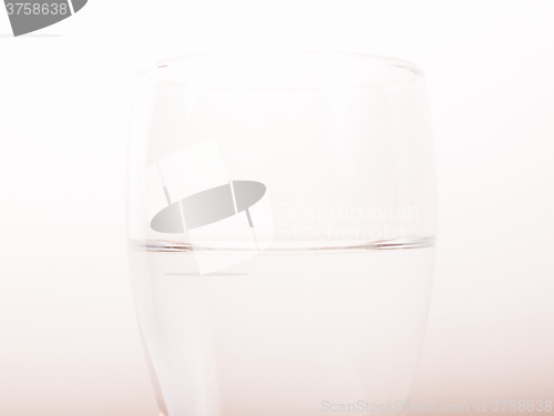 Image of  Glass of water vintage