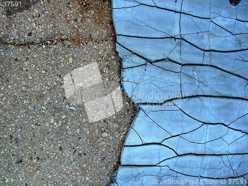 Image of asphalt &plastic