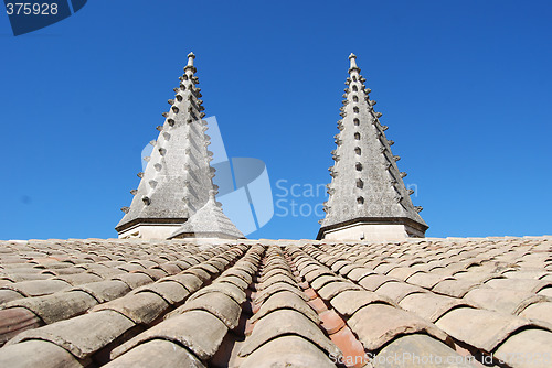 Image of Roof over Avignon Provence