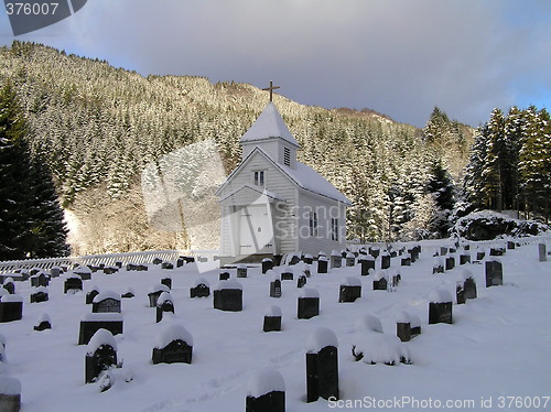 Image of Chapel  graveyard 23.01.2005