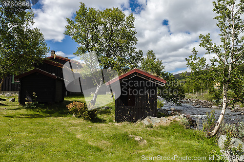 Image of cabins