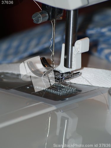 Image of Detail sewing machine 22.09.2005