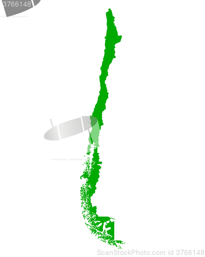 Image of Map of Chile