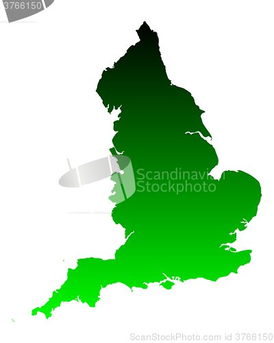 Image of Map of England