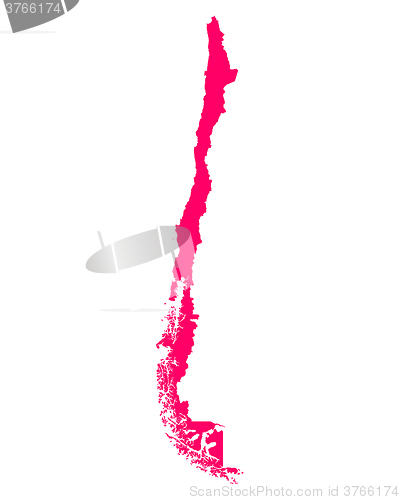 Image of Map of Chile