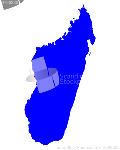 Image of Map of Madagascar