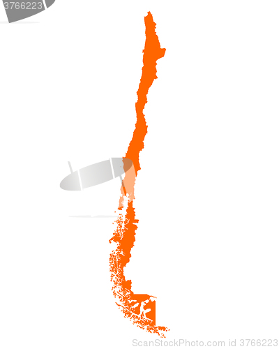 Image of Map of Chile