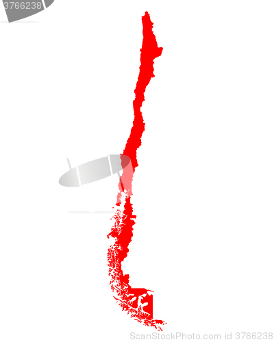 Image of Map of Chile