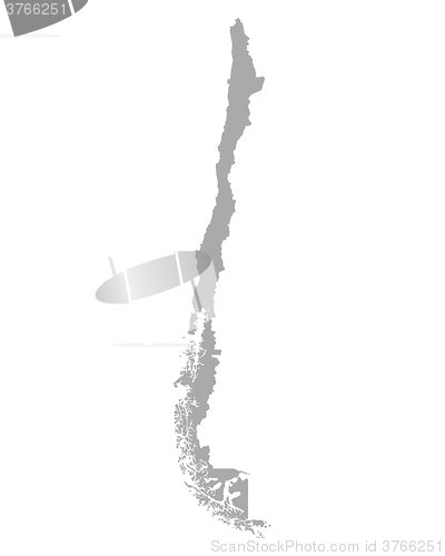 Image of Map of Chile