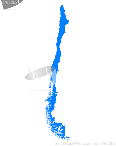 Image of Map of Chile